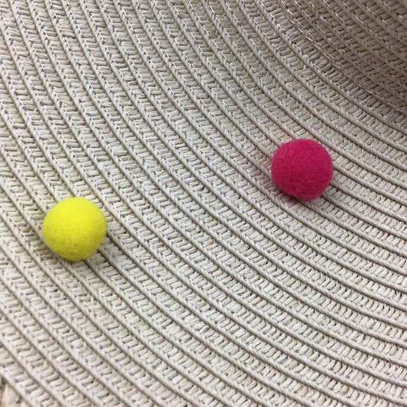 Anthropologie SHIRALEAH | Florence Pom Pom Sun Hat - Picture 10 of 13